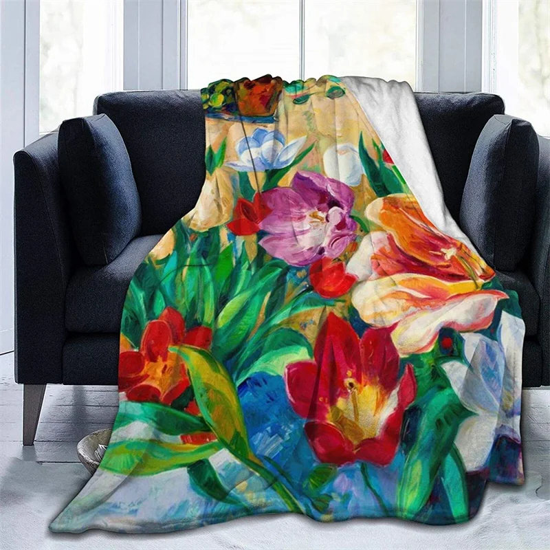 

Spring Flowers Navajo Cubre Throw Blanket 3D Print Sherpa Super Comfortable Nordic Manta Sonic Nлед-покрывало