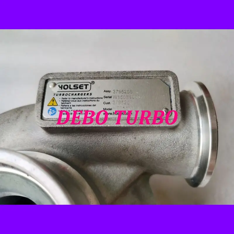 Новый оригинальный Турбокомпрессор HOLSET HE211W 3795256 3795257 для FOTON CUMMINS ISF2.8 2.8L 105KW 4 см |