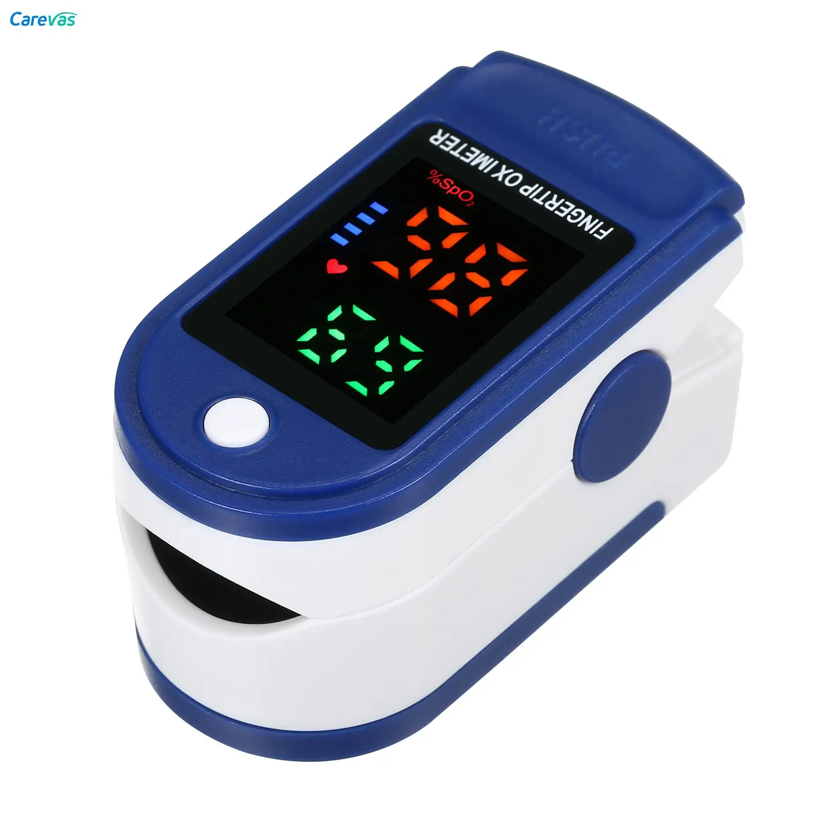Пульсоксиметр Пальчиковый цифровой для измерения уровня кислорода в крови и