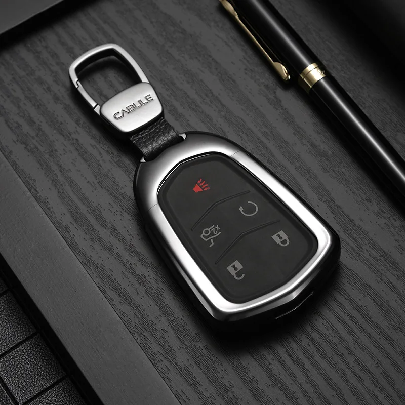 Чехол для автомобильного ключа из алюминиевого сплава аксессуары автомобиля
