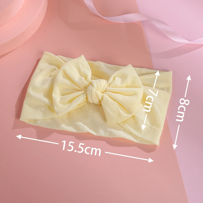 

Cute Bows Baby Headband With Button Mask Holder Soft Girl Hair Band For Children Turban Kids Headwear Newborn Hair Accessories