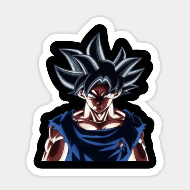1 шт. наклейки для блокнота Goku Ultra Instinct чехол тележки рюкзак стол ПВХ автомобиль