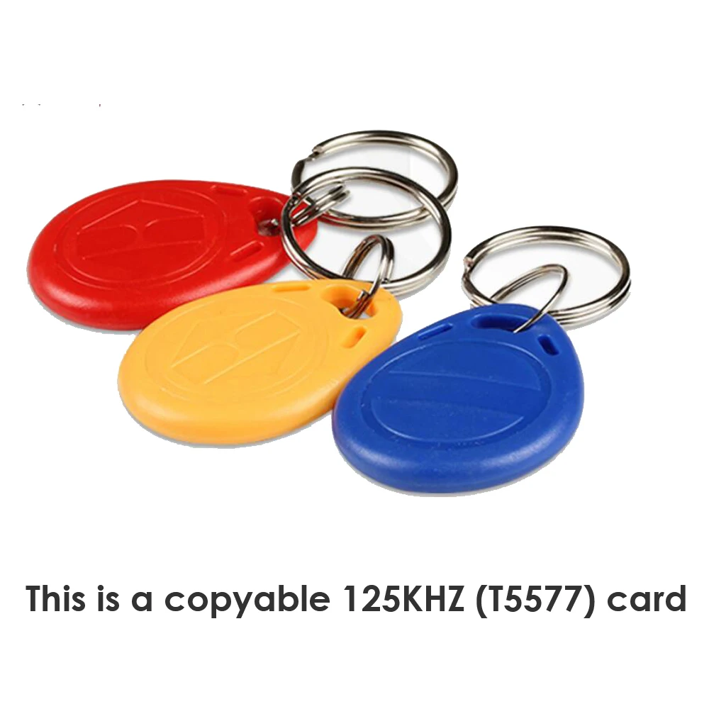 100 шт./лот 125 кГц RFID T5577 копия ключей карта-Дубликатор бесконтактного значка