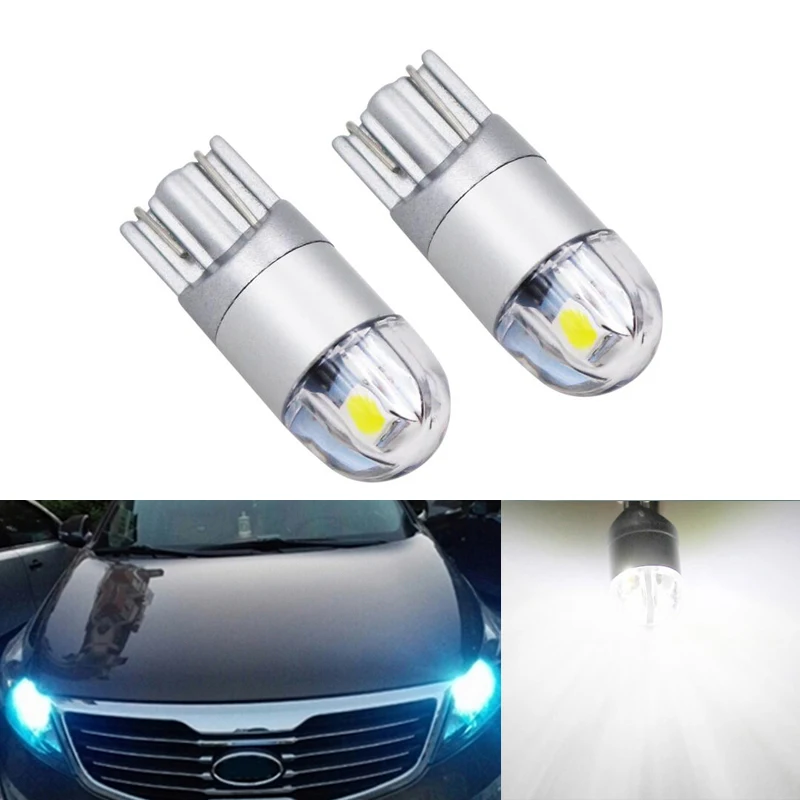 2x T10 W5W светодиодный просвет светильник лампа габаритного огня Canbus Error Free для Kia