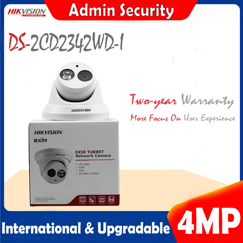 Hikvision DS-2CD2342WD-I английская версия IP корпус WDR EXIR купольная камера POE безопасность