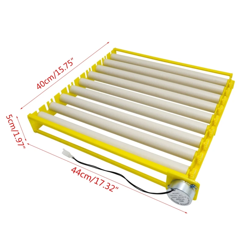 Автоматический вращающийся на 360 градусов роликовый лоток для яиц поддон фермы