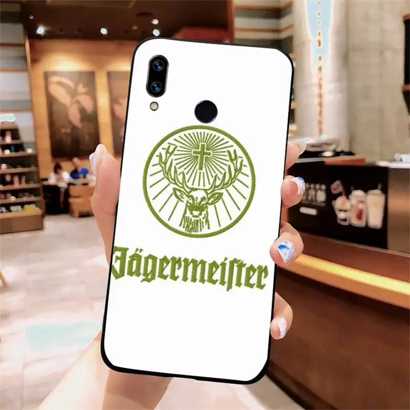 

Jagermeister liqueur high quality fundas Phone Case For Xiaomi Redmi note 4 4X 8T 9 9s 10 K20 K30 cc9 9t pro lite max
