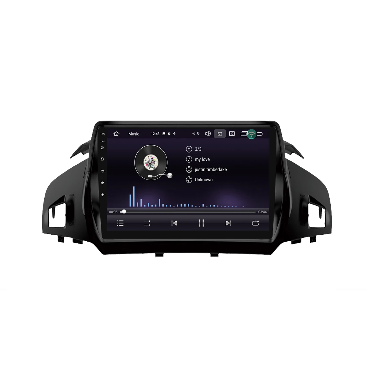 " android 9,0 RAM2G Автомобильный gps dvd-плеер для Ford kuga escape C-max 2013 автомобильный Радио Мультимедиа Навигация стерео головное устройство