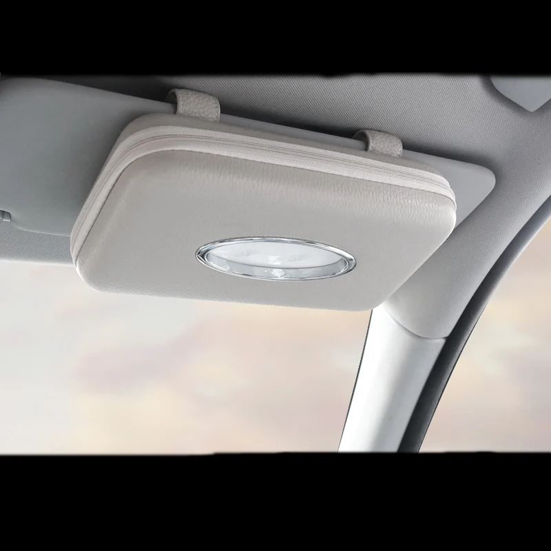 Автомобильный солнцезащитный козырек очки Тип для укладки тканевая коробка BMW