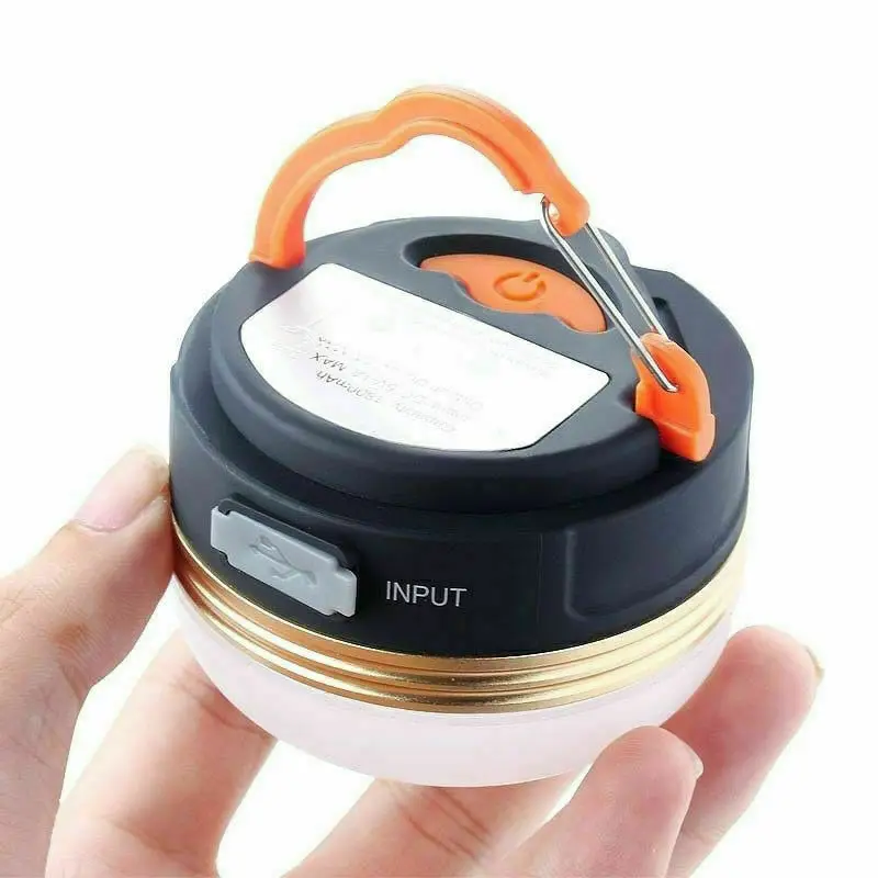 3 mode usb charging camping lights 5 led outdoor tents emergency flashlight for mobile phone charging magnet portable lantern free global shipping