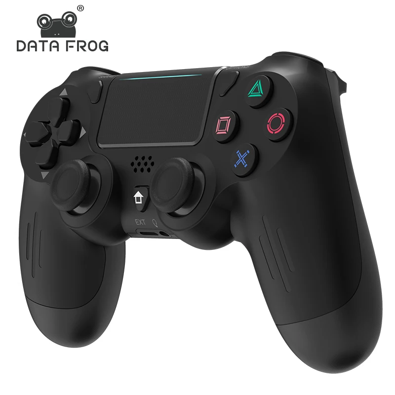 

DATA FROG Wireless Controller for PS4 Controller Remote Gamepad Compatible with PS4/Slim/Pro Dual Vibration Game Joystick for PC