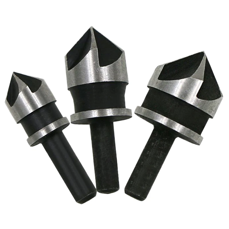 3 шт. 90 градусов Зенковка сверла фаски бит шестигранный хвостовик