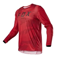 2021 mens new pro fox breathable bike downhill motorcycle long sleeved jersey
