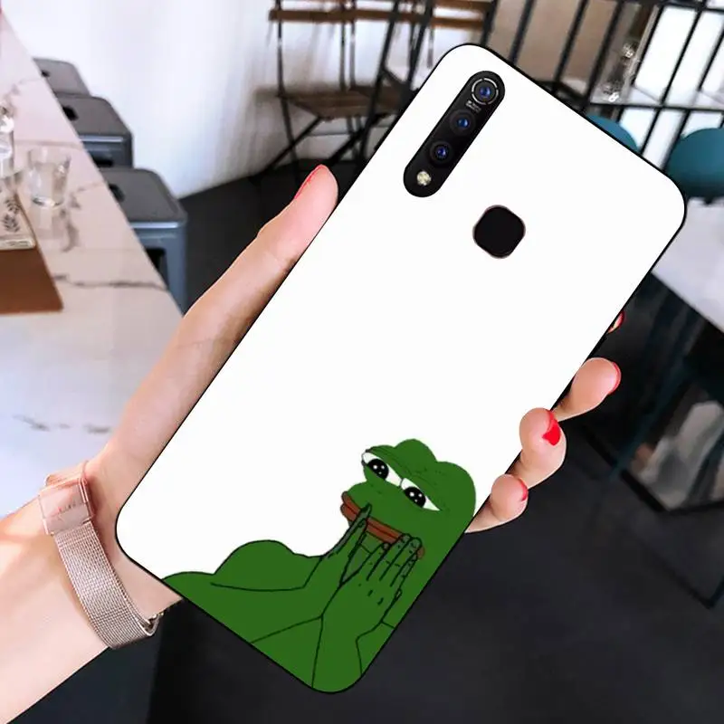 

MaiYaCa Pepe Memes Sad Frog Phone Case For Huawei Honor 8c 8X 10 20 9 lite view20 Xiaomi 8 9 lite SE F1