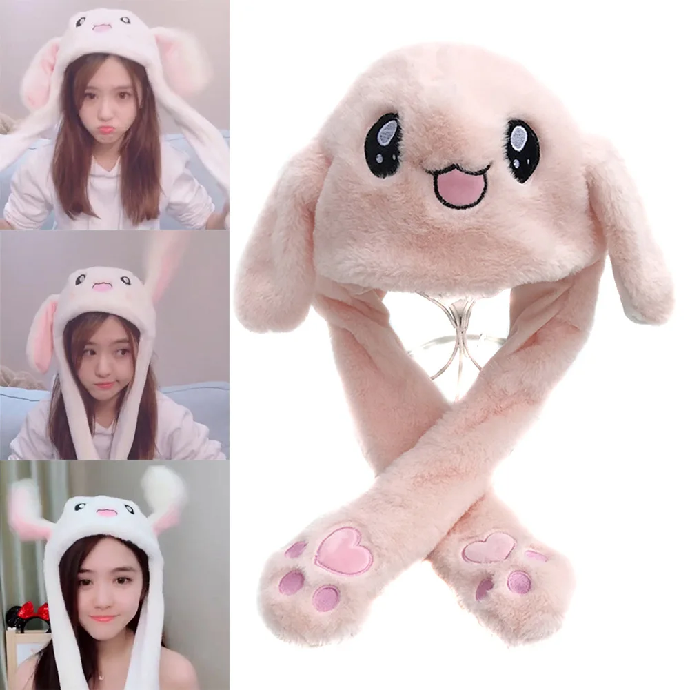 Забавная плюшевая шапка с кроликом в виде животных Интересный детский подарок