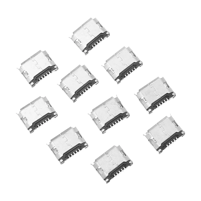 20 шт. 5 Pin разъем SMT разъемы Micro USB Type B внутреннее размещение SMD Штекерный DIP |