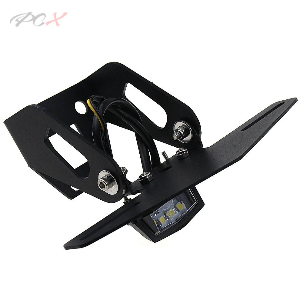 Держатель номерного знака для KAWASAKI NINJA 250/400 18-20 Z250 Z300 Z400 2019-2020 светодиодный