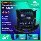 Автомобильный радиоприемник для Chevrolet Cruze 2015-2020 Android 10, автомобильный радиоприемник Tesla, мультимедийный стереопроигрыватель, 9,7 дюйма, GPS-навигация