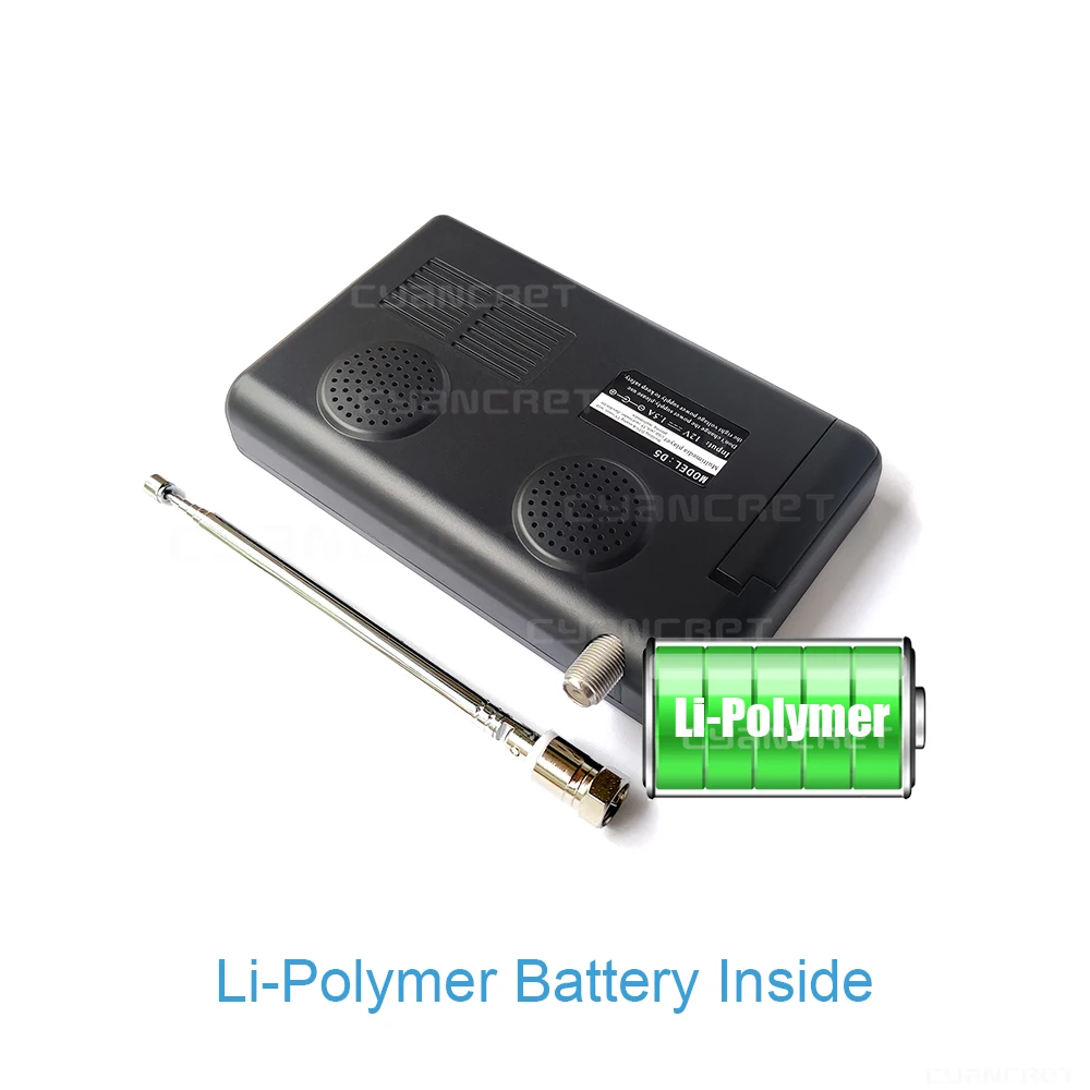 Карманный ТВ LEADSTAR D5 5 дюймов цифровой и аналоговый мини Телевизор портативный