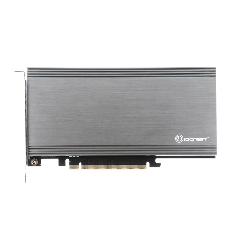 добавьте на карту dual m 2 nvme порт к pcie 30x16