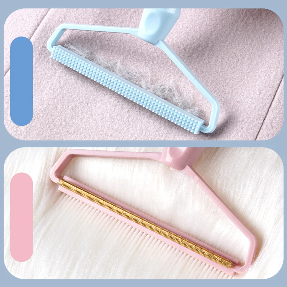 

2PCS Portable Lint Remover Manual Lint Roller Clothes Sweater Brush Tools Clothes Fuzz Fabric Shaver For Woolen Coat Sweater