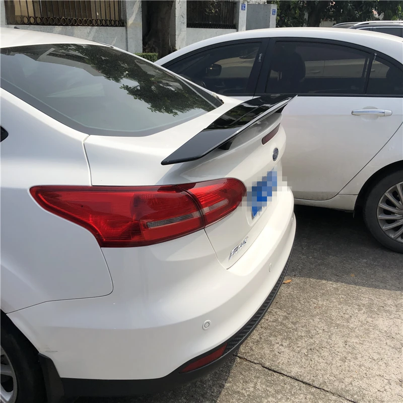 Для Ford Focus спойлер 2012-2014 TF Высокое качество ABS Материал заднее крыло автомобиля