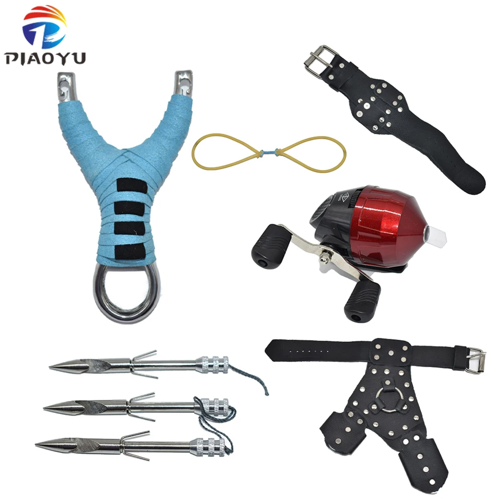 Мощная рыболовная Рогатка набор для кемпинга рыбалки охотничьи рогатки
