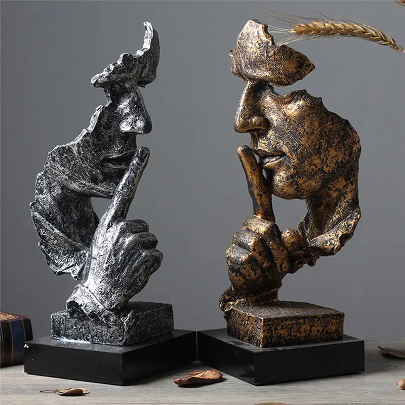 Креативная художественная Статуэтка Ретро Статуэтки из смолы стабильное