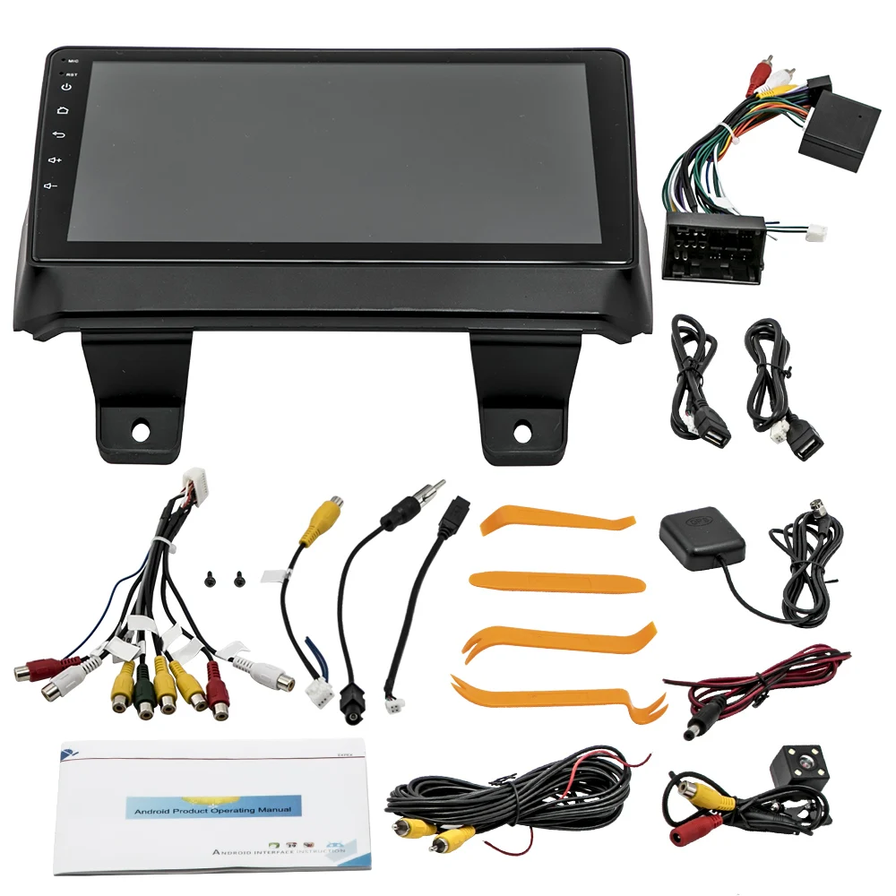 9 дюймовый Android 10 Автомобильный плеер Радио стерео BT GPS Navi для Jeep Wrangler 2018 2019 2 Din