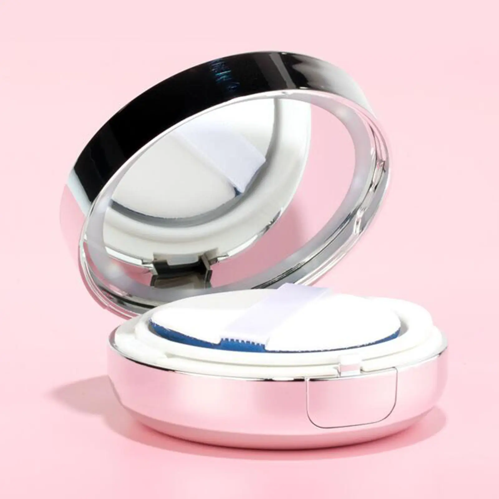 

Надувная подушка, 15 мл, роскошный многоразовый контейнер для подушки, 8 светодиодов, для самостоятельного макияжа с губчатой подушкой