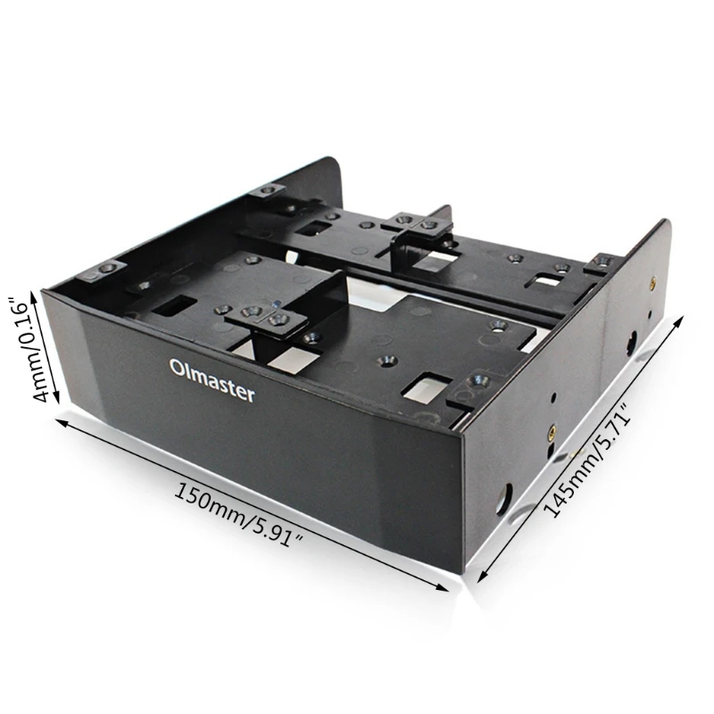 Olmaster MR-8802 HDD Стандартный кронштейн 5 25 дюйма для 2 или 6 x SSD Многофункциональный -