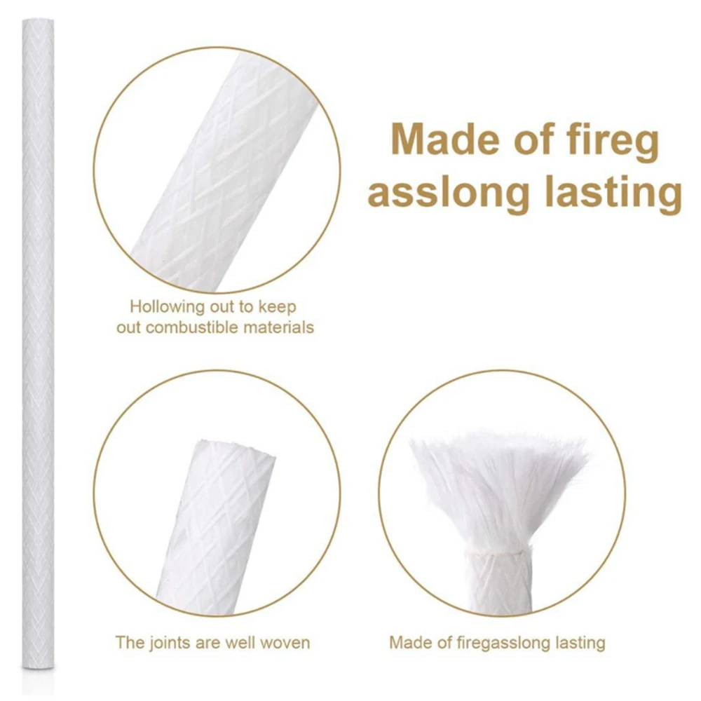 12 шт. керосиновые фитили с длительным сроком службы фонарик подсвечник для вина