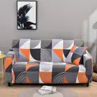 Растягивающийся чехол для дивана с геометрическим рисунком, домашние Чехлы для дивана, эластичный чехол для дивана, чехол для кресла в гостиной, чехол для дивана на 1234 сиденья