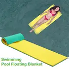 Плавающее водное одеяло для бассейна, плавающая кровать, Гладкий мягкий удобный водный плавающий коврик для загорания, водных видов спорта, пикников