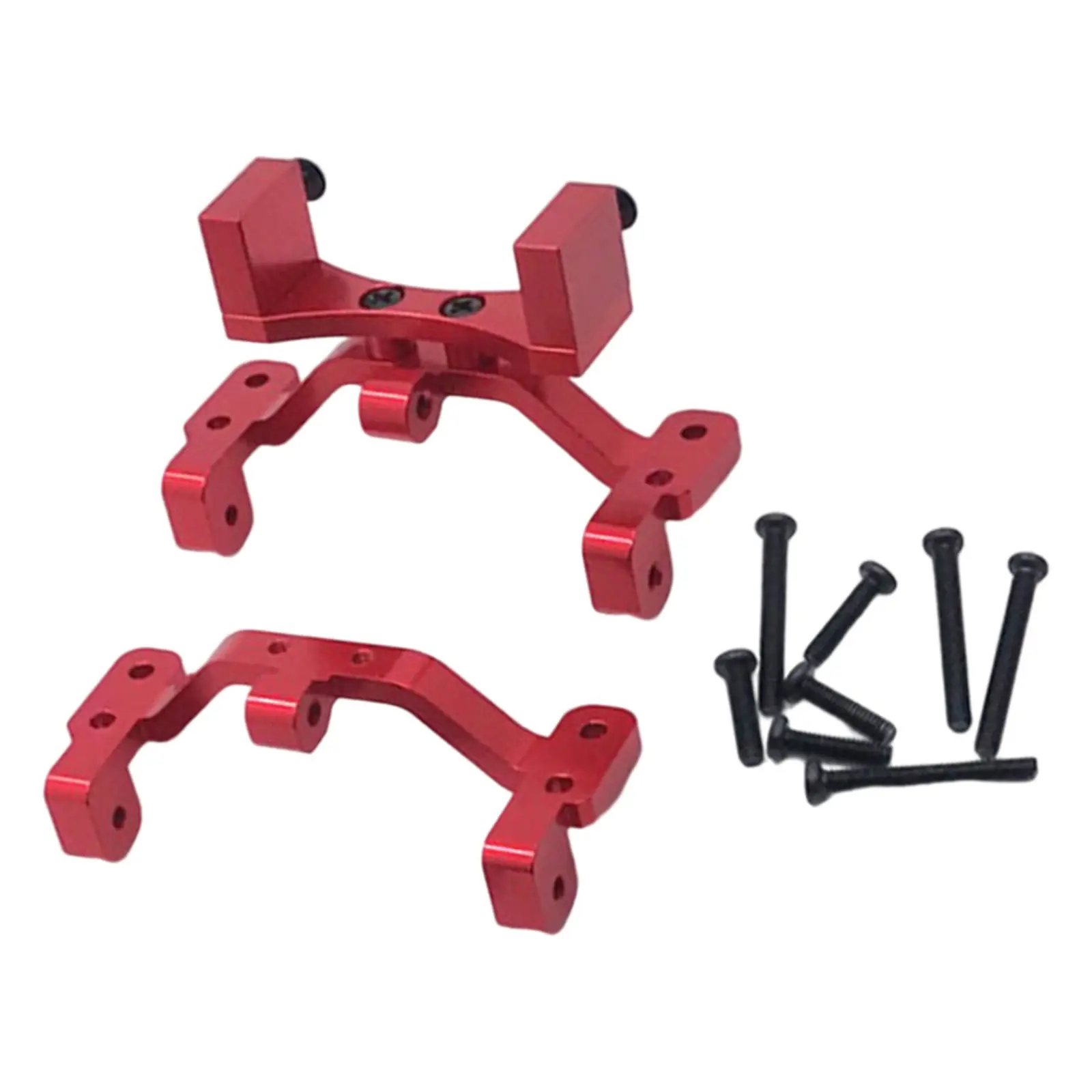

2 PCS CNC Metal Upgrade Pull Rod Linkage Servo Mount Bracket for WPL C14 C24 C34 B14 B24 1:16 RC Car Pickup Trucks Replacement