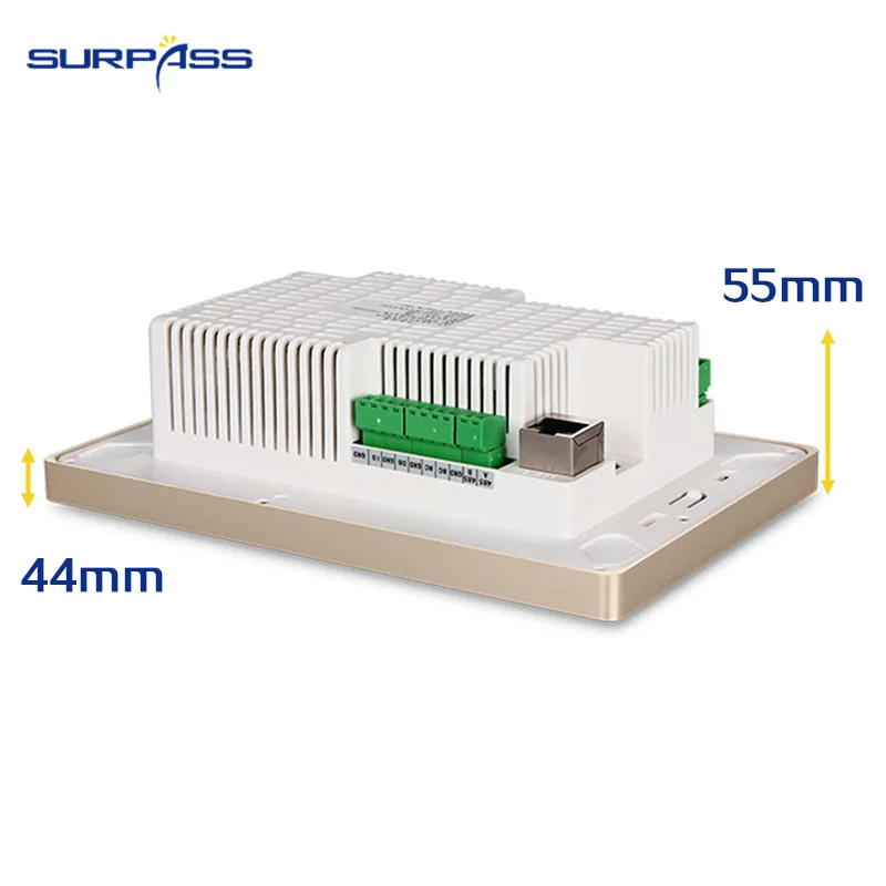 Голосовое управление в стене усилитель полный вид IPS дисплей домашний кинотеатр