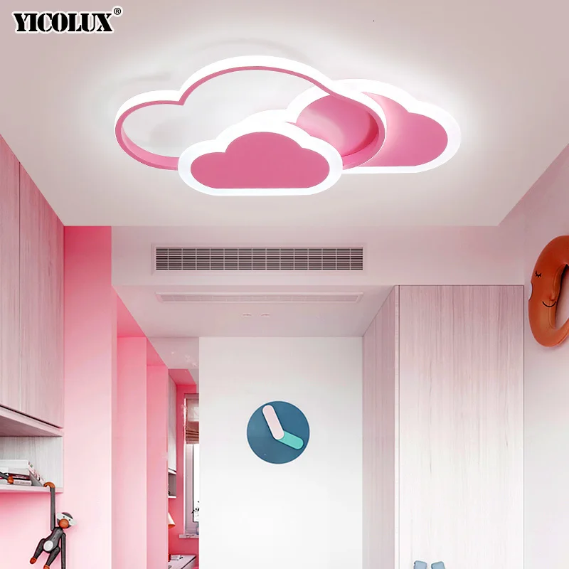 Новый детский светодиодный потолочный светильник с облаками для детской