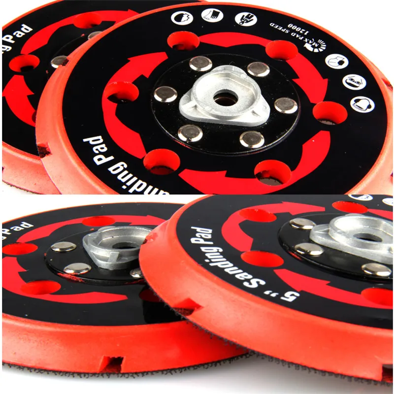 

Sanding Pad Bbacking Plate Back Holder For DAS-21E Partial Rupes Dual Action Polisher da polisher 5&ampquot 6&ampquot 125mm 150m