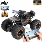 Радиоуправляемый автомобиль YT6602 2,4G Wi-Fi FPV HD камера 1:18 полноприводный внедорожник высокоскоростной пульт дистанционного управления Дрифт машина для скалолазания детские игрушки