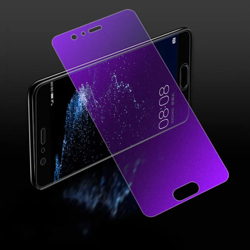 

For Huawei P10 Plus 9H Anti-blue-ray Matte Frosted Tempered Glass Anti fingerprints Screen Protector For Huawei P10+ P10Plus