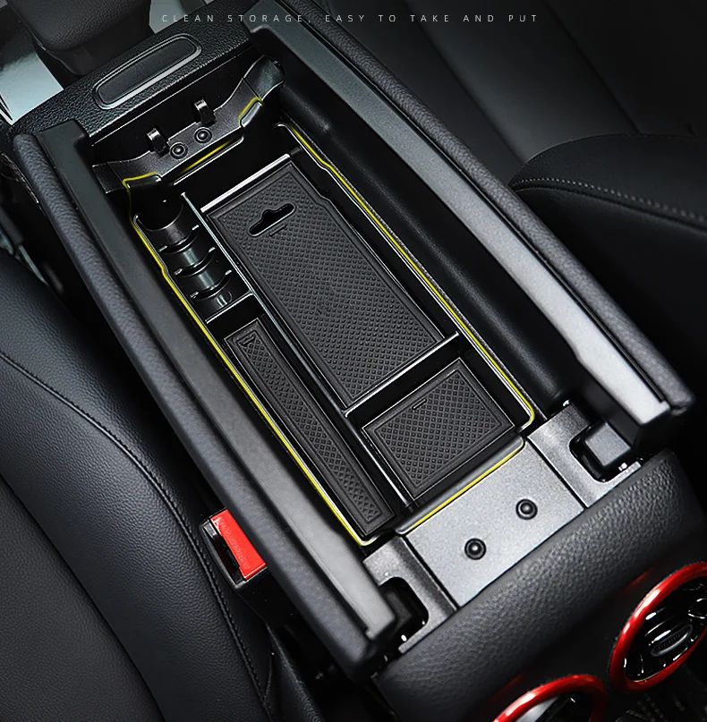 

NEW For Mercedes Benz A Class W177 V177 A180 A200 A220 A250 Car Central Armrest Box Door Glove Storage Box Organizer Tray Holder