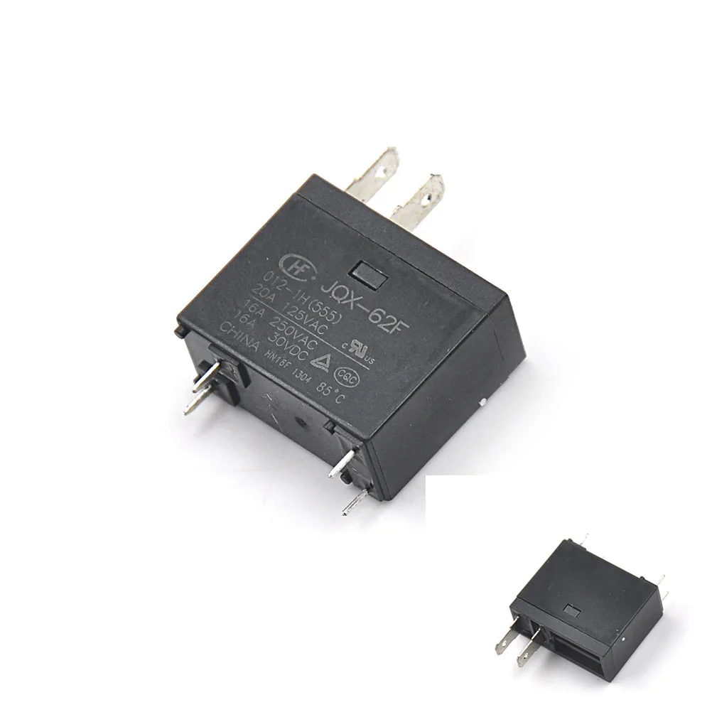S JQX 62F 012 1H (555) 20A 125VAC/16A 250VAC/16A 30VDC небольшой Мощность реле 1 шт.|Реле| |