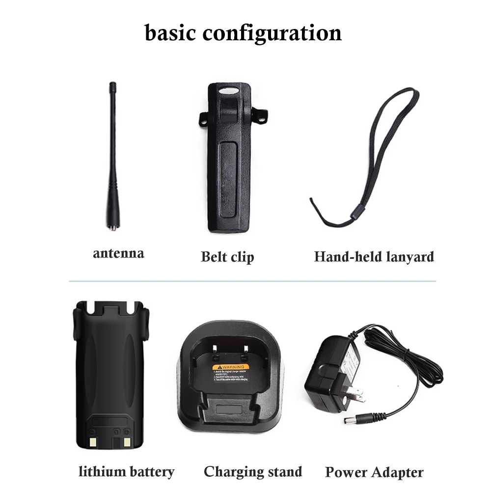 

BaoFeng UV-8D Walkie Talkie Portable PTT Two Way Radio UV8D Handheld CB Ham Radios Comunicador Transceiver Interphone