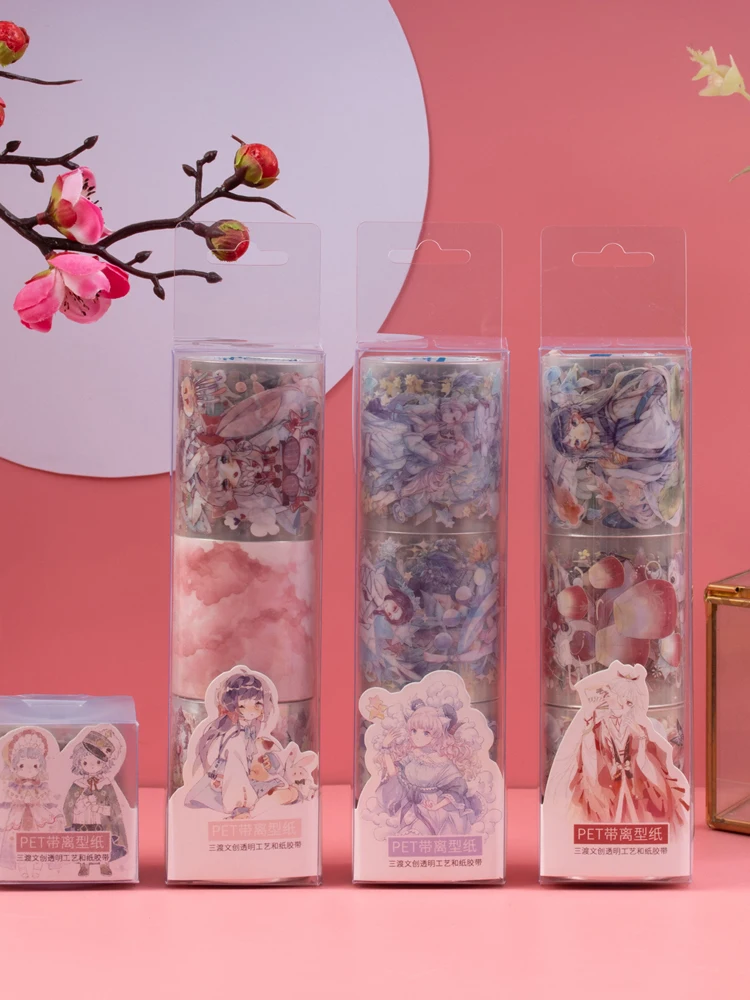 

Kawaii счастливые девушки домашние животные васи ленты нежелательный журнал Маскировочная Лента Клейкая Лента Сделай Сам Скрапбукинг украше...