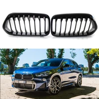 car parts racing grills for bmw x2 f39 bright black single line center grid 51712455246 51712455247 auto replacement parts