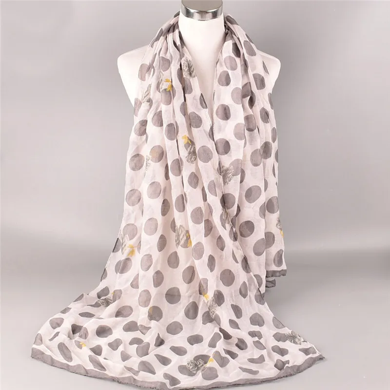 Шарф женский роскошный блестящий белый темно-синий мягкий с желтой бронзовой