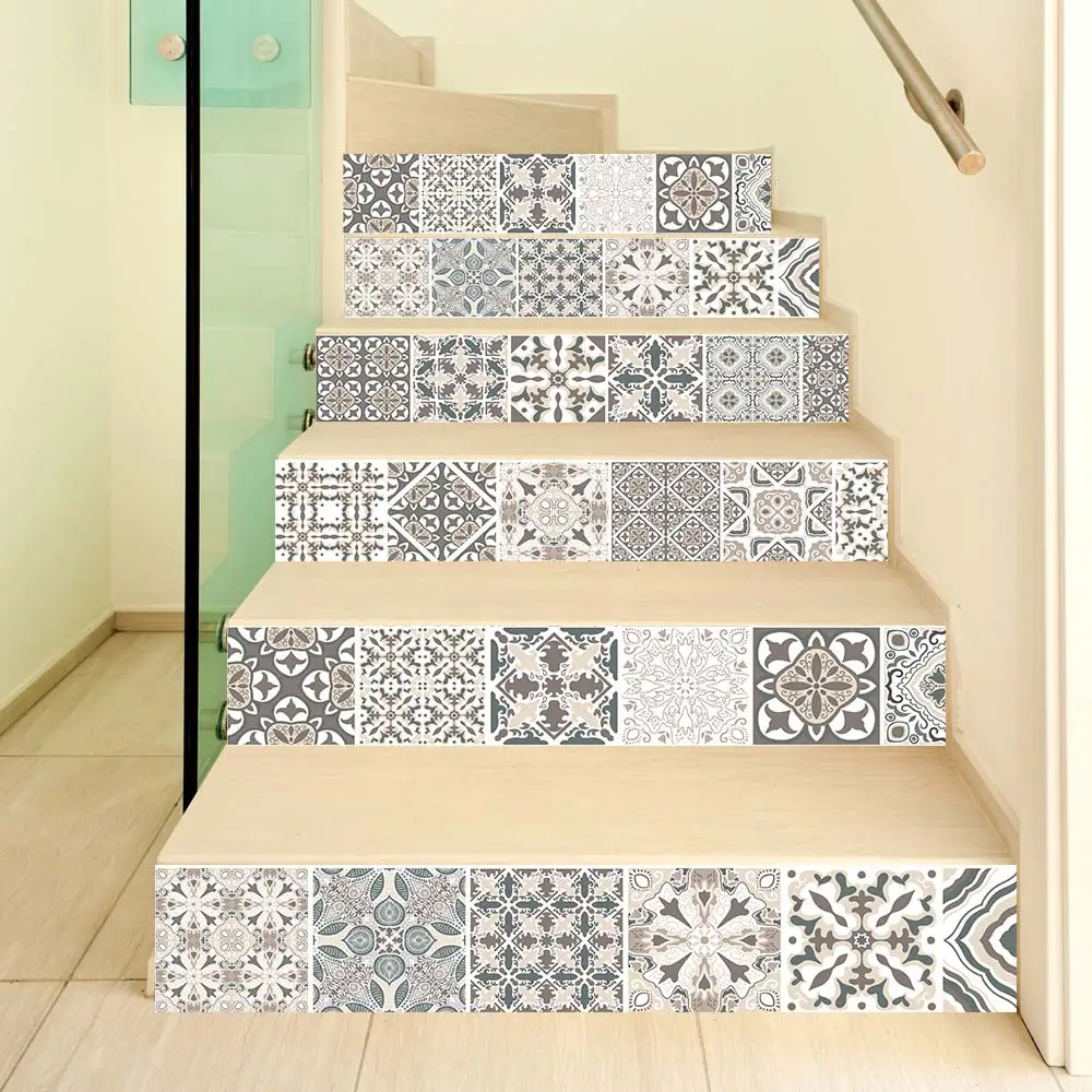 Самоклеящиеся инновационные наклейки для лестницы гостиной сделай сам белые