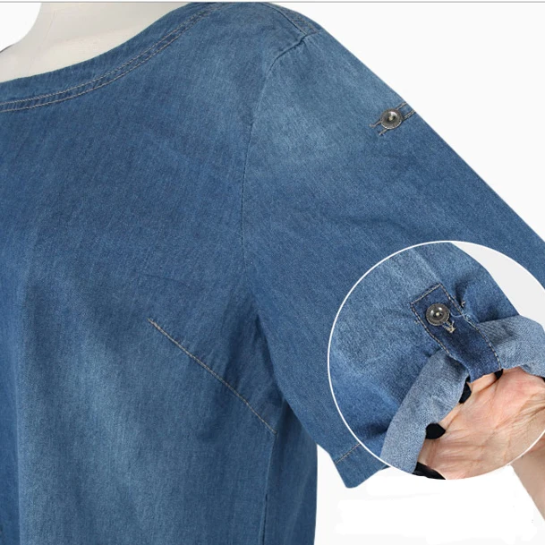 2019 Новое поступление летнее платье для беременных женские повседневные джинсы