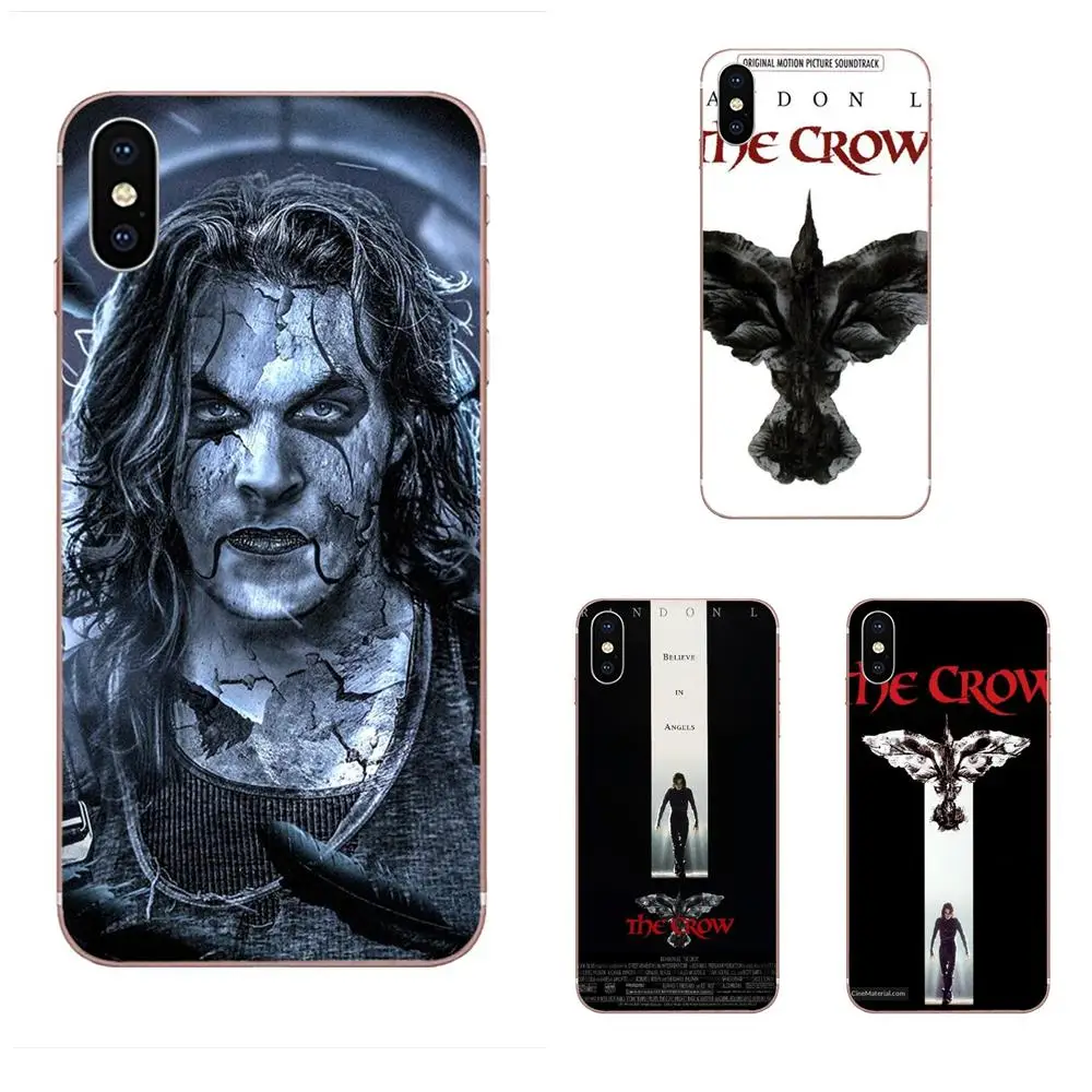 Мягкий ТПУ хипстер чехол для Huawei P7 P8 P9 P10 P20 P30 Lite Mini Plus Pro 2017 2018 2019 The Crow Brandon Lee |