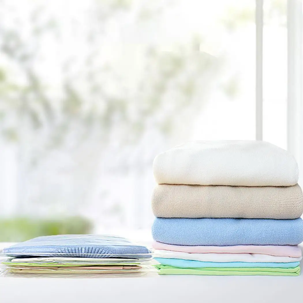 Компрессионные пакеты для хранения одежды пластиковые вакуумные одежды|Сумки